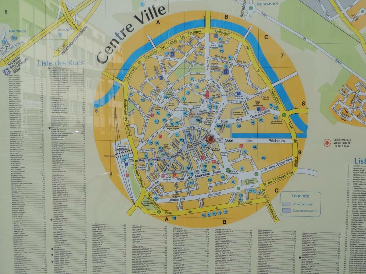 Appart'Azur Haguenau - Centre Grand'Rue - Logements Entiers Pour Voyageur Pro المظهر الخارجي الصورة
